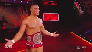 Jason Jordan's Theme Song DISTRACTS Sheamus & Cesaro - RAW:Jan 15. 2018 (HD)