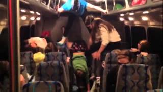 Stoaktown Harlem Shake on the Bus