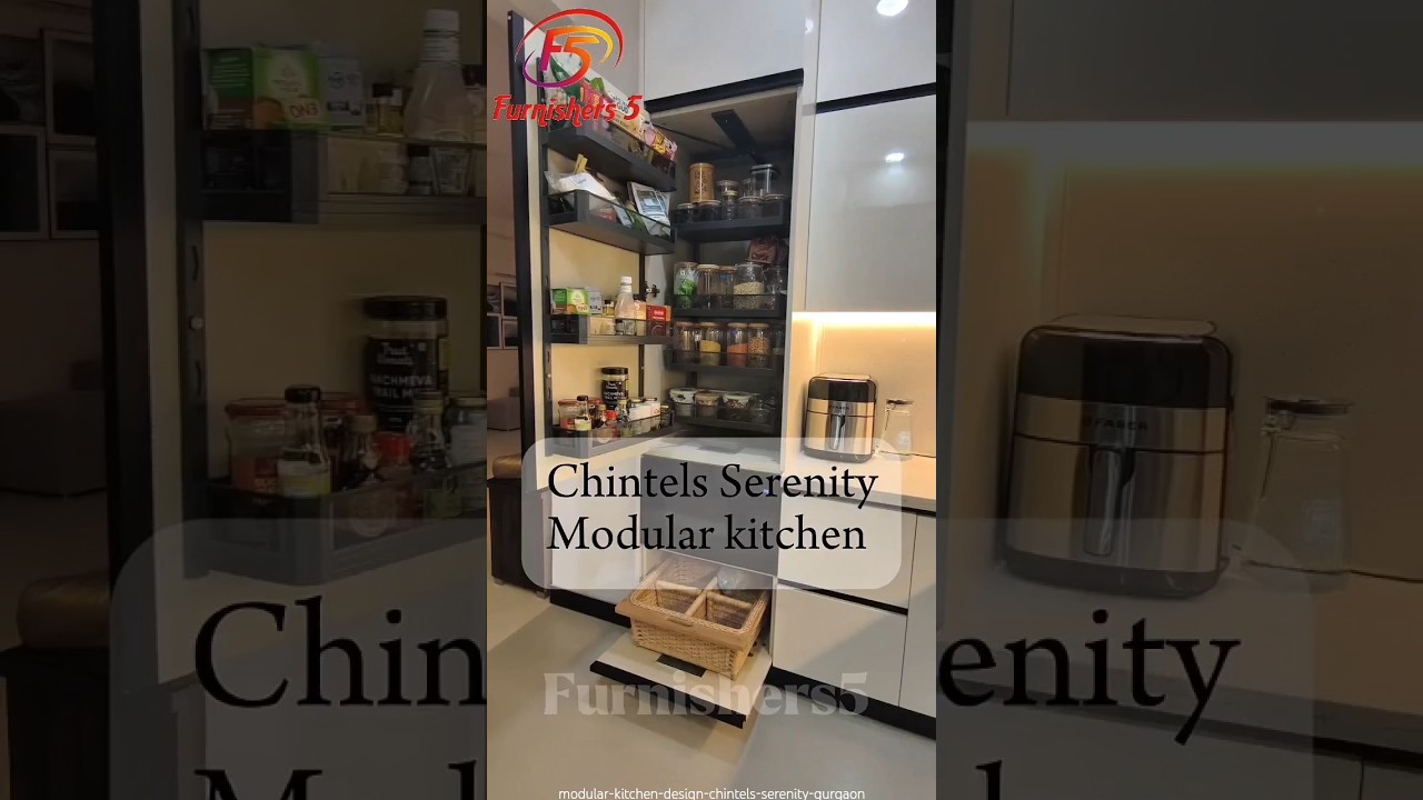 Modular Kitchen Design | Chintels Serenity | Gurgaon