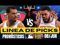 🔥⚾️ PRONÓSTICOS MLB Y FINAL DE LA NBA PARA HOY 08 DE JUNIO 🏀 🤑 PARLAY GRATIS🔥