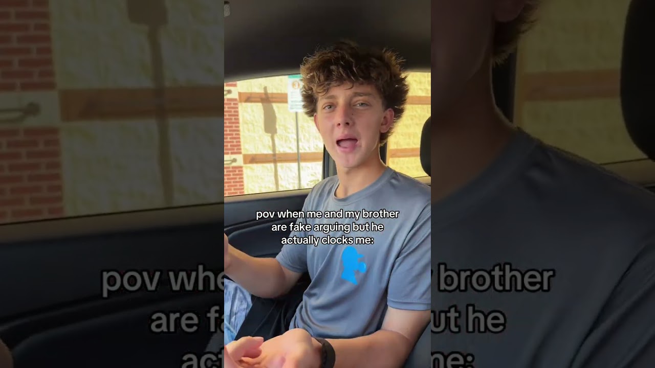 WOW THANKS JONAH jonah #siblings #foryou #relatable #arguing #brother