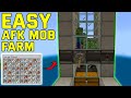 EASY Mob Farm  Minecraft Bedrock 1.20! (Bedrock/Mcpe/Ps4/Xbox)