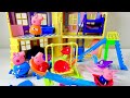 6 Minutes Unboxing of Peppa Pig Two-Story Villa and Amusement Park Toys 🐷Satisfying Unboxing🏡 |ASMR