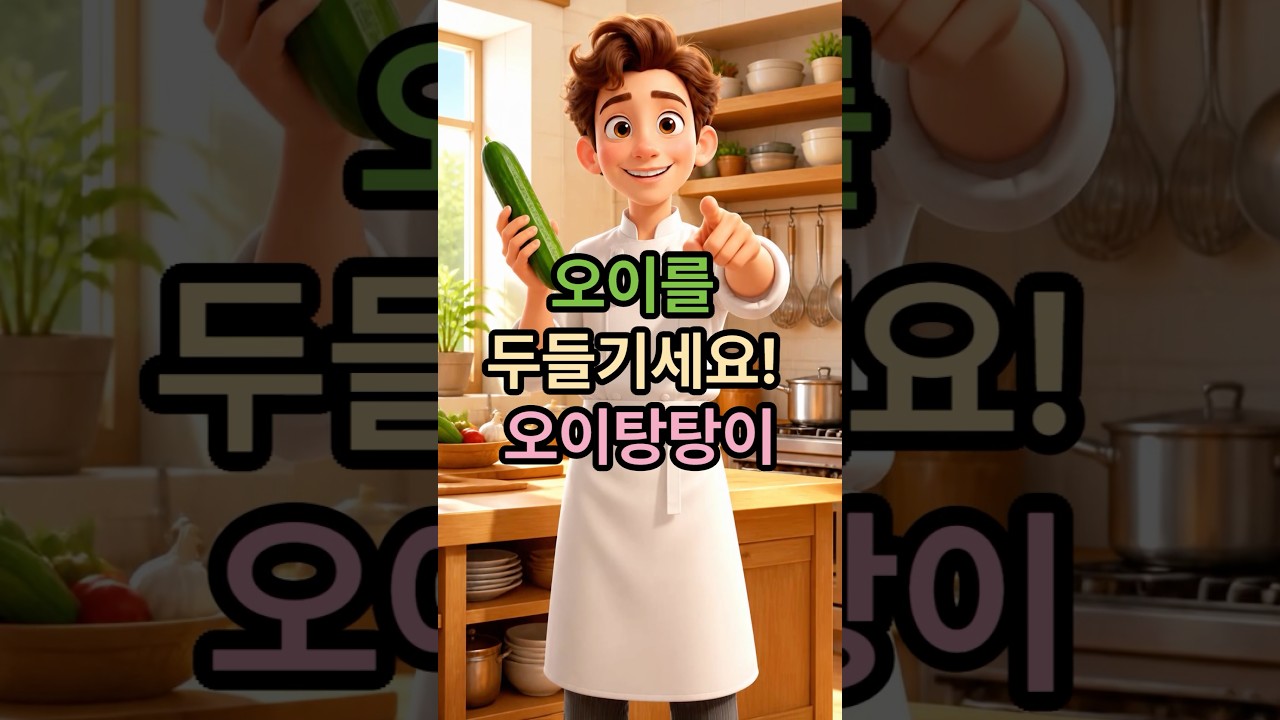 오이탕탕이 레시피 레시피 숏폼 썸네일