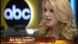 Are kids today spoiled?