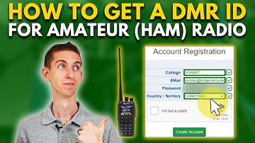 How To Get A DMR ID for Amateur (Ham) Radio