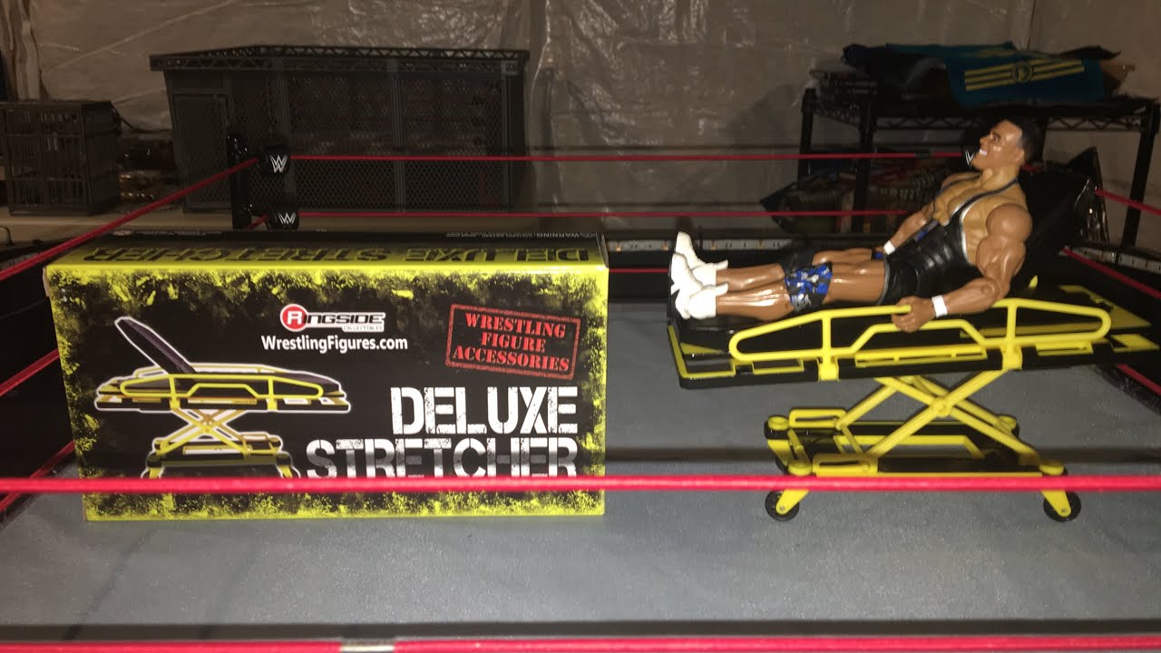 wwe toy stretcher