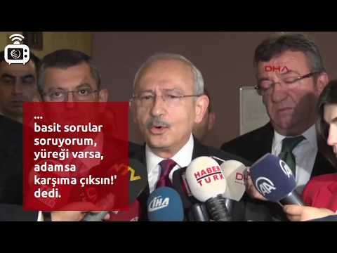 Kemal Kılıçdaroğlu'dan Recep Tayyip Erdoğan'a: Yüreğin varsa, cesaretin varsa, adamsan karşıma çık!