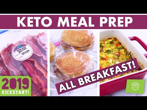 Keto Meal Prep Breakfast Ideas! #kickstart2019