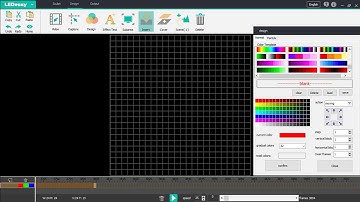 Nuevas escenas creadas en LED EASY SOFTWARE