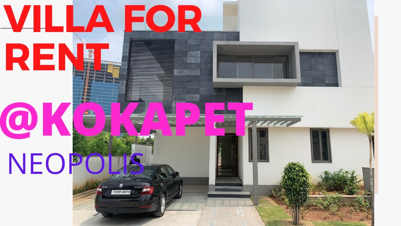 (ID POT 29) PREMIUM VILLA FOR RENT KOKAPET SEZproperty villa
