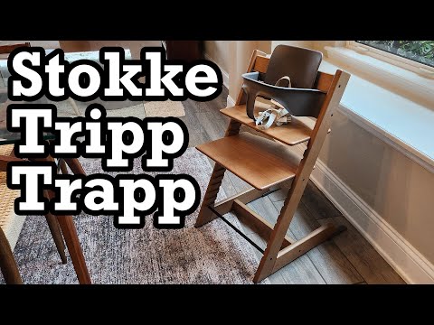 Stokke Tripp Trapp Chair - Oak Brown