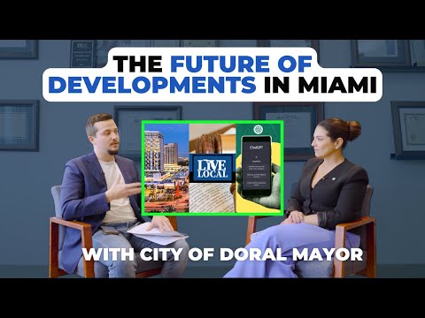 Mall Redevelopments, Live Local Act, AI GOV, Public Transportation | Doral Mayor Christi Fraga