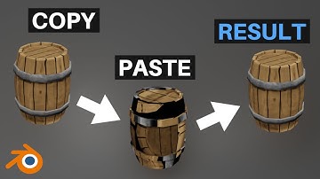 How to Copy a UV Map to Another Object in Blender