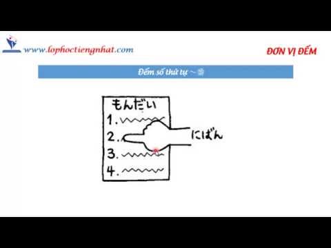 Video Đếm số thứ tự trong tiếng Nhật -[Learn Basic Japanese... - youtube