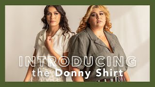 Introducing the Donny Shirt Sewing Pattern by Friday Pattern Company