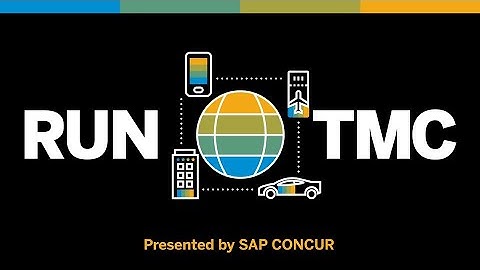 RUN TMC: SAP Concur Event Update