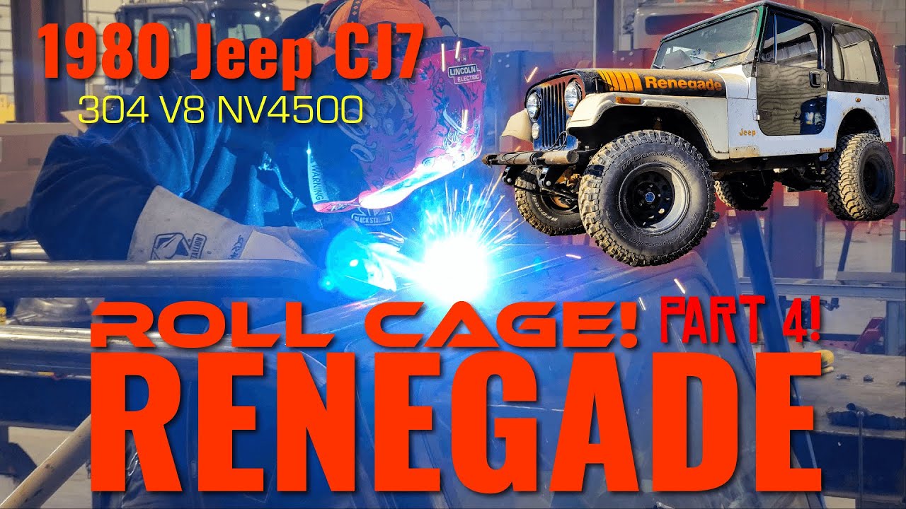 Welding a roll cage for my 1980 CJ7 – Tub Swap Part 4