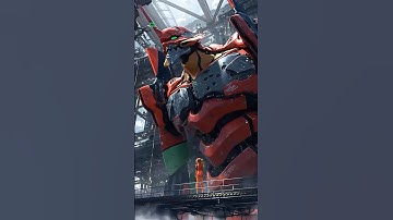 The Giant Destroyer – The Fateful Encounter #Evangelion #Eva02 #AsukaLangley #MechaAwakening #Asuka