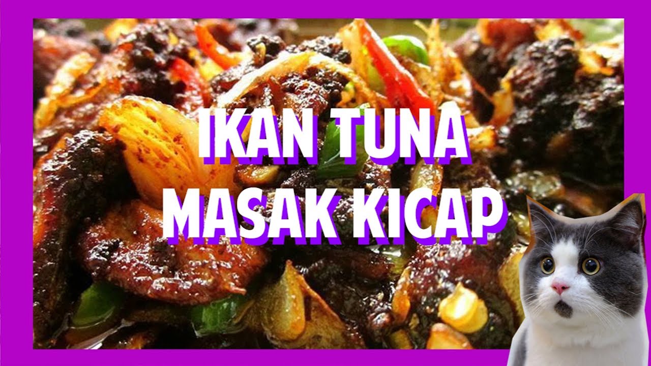 Cutting Tuna Fish Spicy Black Soy Sauce Recipe Part 2