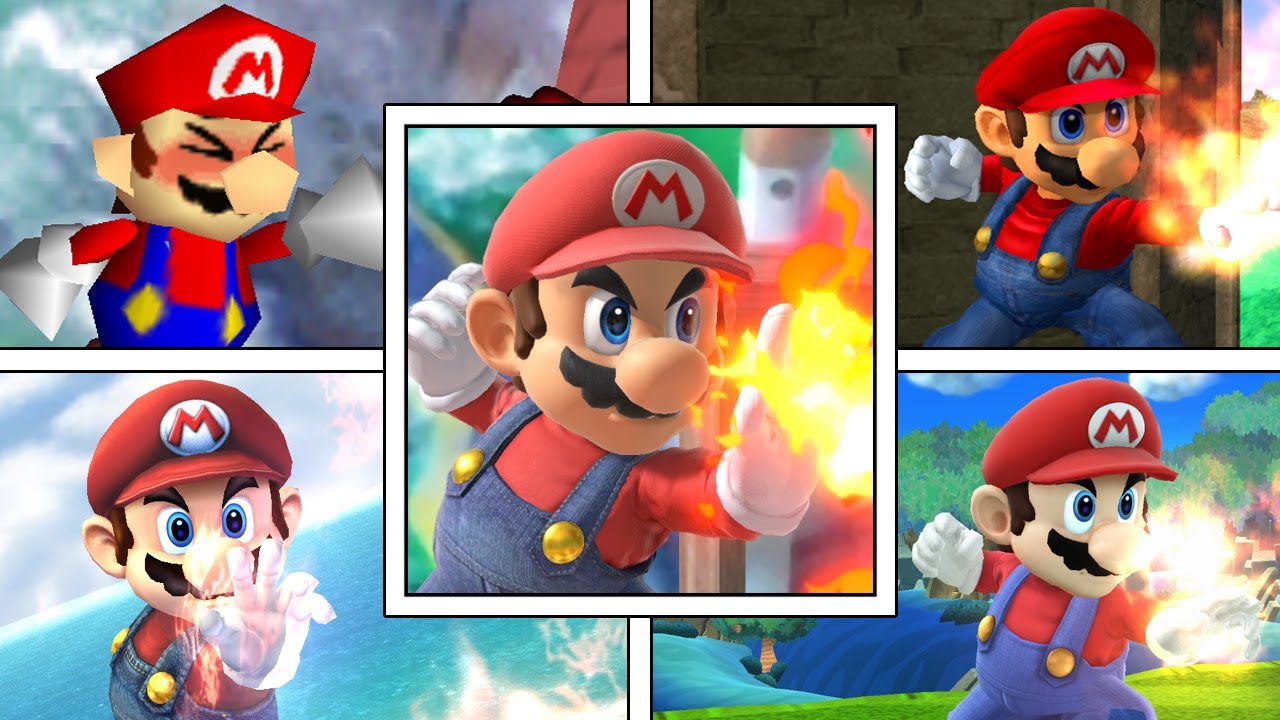 Evolution Of SPECIAL MOVES In Super Smash Bros (Original 12 Characters