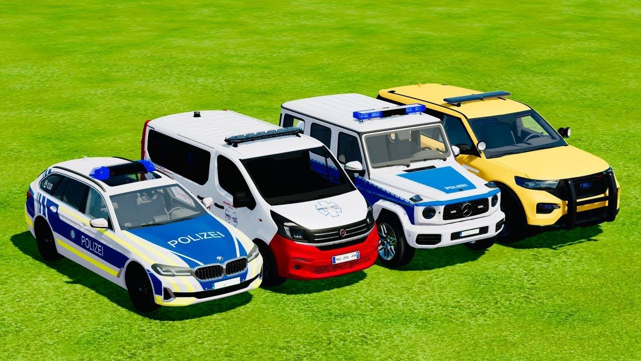 Poczwórne ciężarówki z autami na lawetach | Auta vs Próg vs Pociąg vs Dziura #20