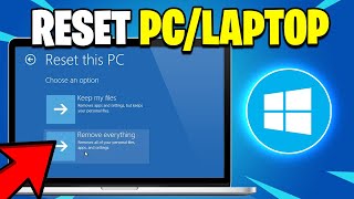 How To Factory Reset Windows 10 PC Or Laptop Without Password (EASY)
