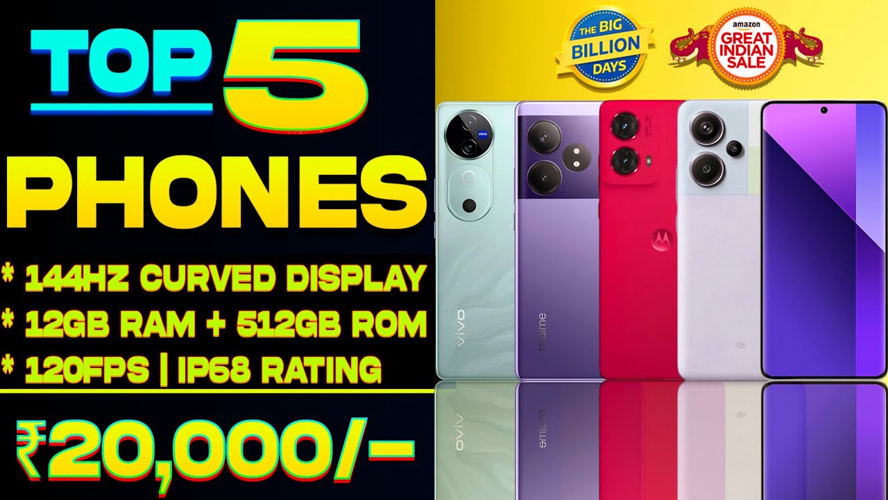 Top 5 Ultimate Best Phone Under 20000 in Flipkart BBD and Amazon GIF ...