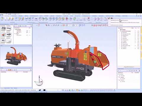 HiCAD 2024 | SP2: New features in the operation and user interface