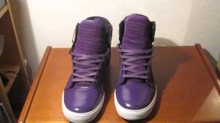 supra skytop purple patent