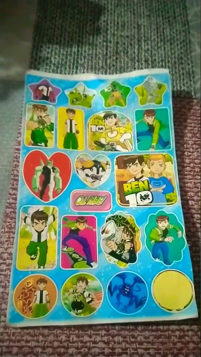 Ben ten stickers #benten #stickers #shorts