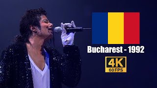 Michael Jackson | Billie Jean - Live in Bucharest October 1st, 1992 (4K60FPS)