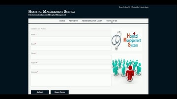 Hospital Management System | Java JSP Servlet Project | Java JSP CRUD Project