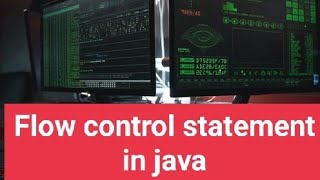 flow control statement in java programming languages what is flow control statement in java