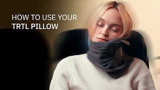 How to use your Trtl Pillow image