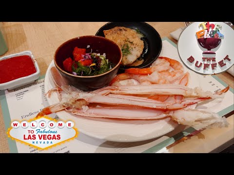 LAS VEGAS BUFFET REVIEW - The Buffet at the Wynn Las Vegas Resort and Casino Weekday Dinner Review