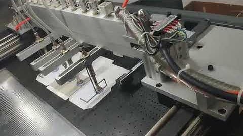 automatic  collapsible box cardboard wing  making machine