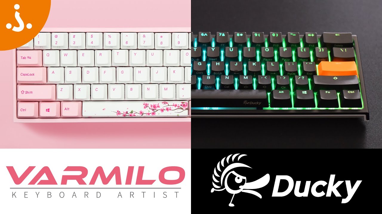 【どっちが好み！？】2大キーボードメーカー「VARMILO（アミロ）」と「Ducky(ダッキー)」のご紹介