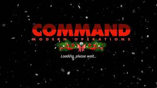 Command Modern Operations Christmas title menu Theme by Roby7979