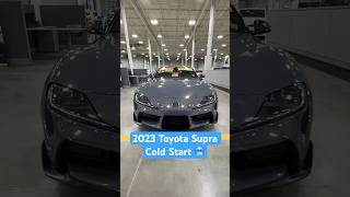 Does This Supra Cold Start Speak To You? 🥶 #autoplanet #shorts #brampton