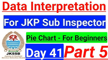 Data Interpretation ~ Part 5 | Pie Chart - Basic Concepts | JKP Sub Inspector Preparation Classes