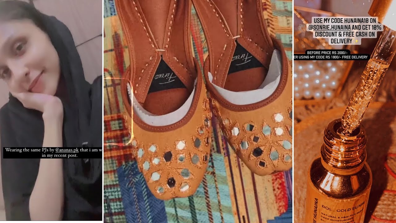 Hunaina Rasool Share Beautiful Pics and Today's Unboxing Stories ...
