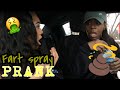 Fart Spray Prank w/ Fake P00P 💩🤮🤣 (She Vomitted!!) | Noni Kae