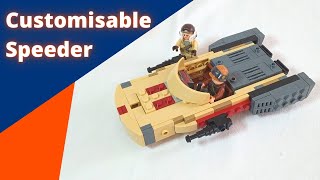 Rebel Combat Speeder | Lego Star Wars MOC Showcase