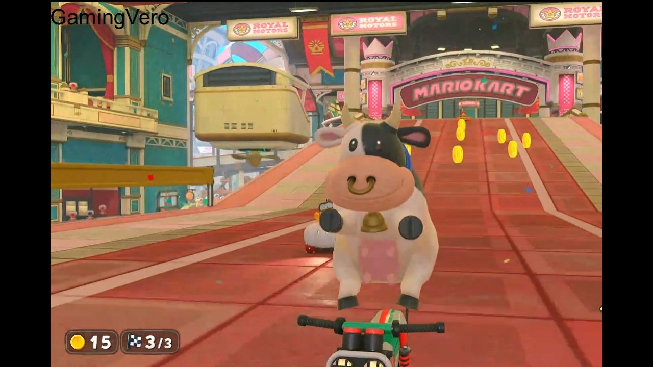 MarioKart World - Can The Cow Win The Shell Cup ?