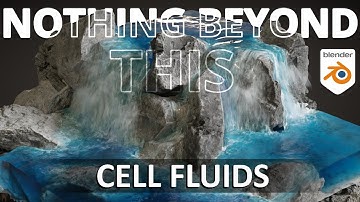 how to use Fluid Simulation!! || Cell Fluids Addon || Blender Tutorial