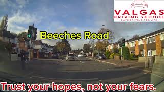 Kingstanding DVSA actual test route [route 5]