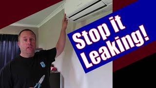 How to Stop Your Air Conditioner Leaking / Heat Pump Leaking