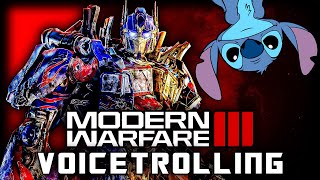 STITCH RAPS AND OPTIMUS PRIME ROASTS [MW3 VOICETROLLING] screenshot 4