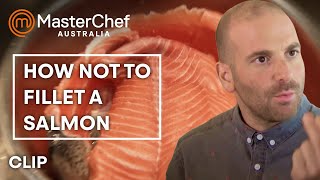 Filleting Salmon? Don't Do This | MasterChef Australia | MasterChef World
